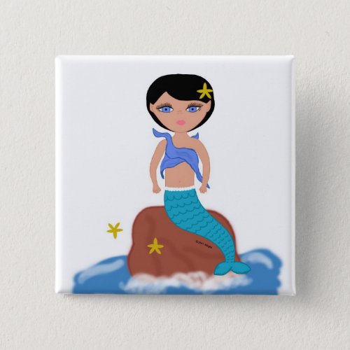 Lifen the Mermaid Button