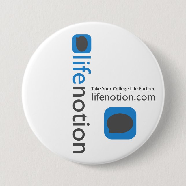 LifeNotion Promo Button 1 (Front)