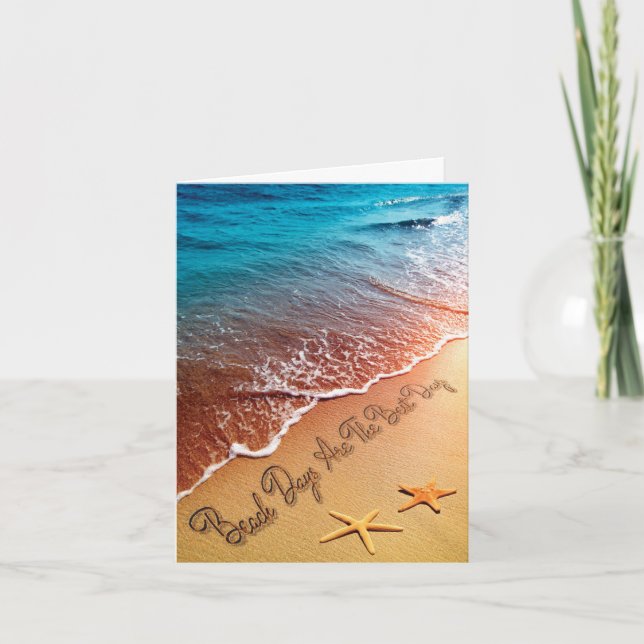 Life's a Beach All Occasion Card (Front)