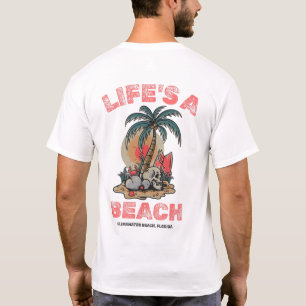 Life's A Beach by Salty AF T-Shirt