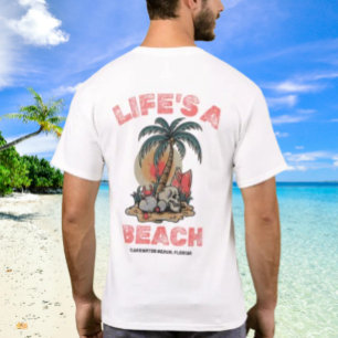 Life's A Beach by Salty AF T-Shirt