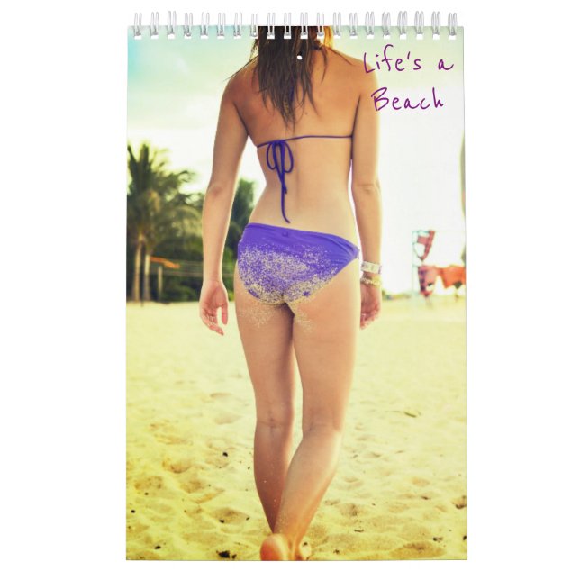 Life's a Beach Calendar (Cover)
