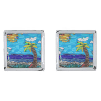 Life's A Beach Collection Cufflinks