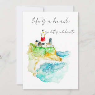 Life's a Beach Invitation