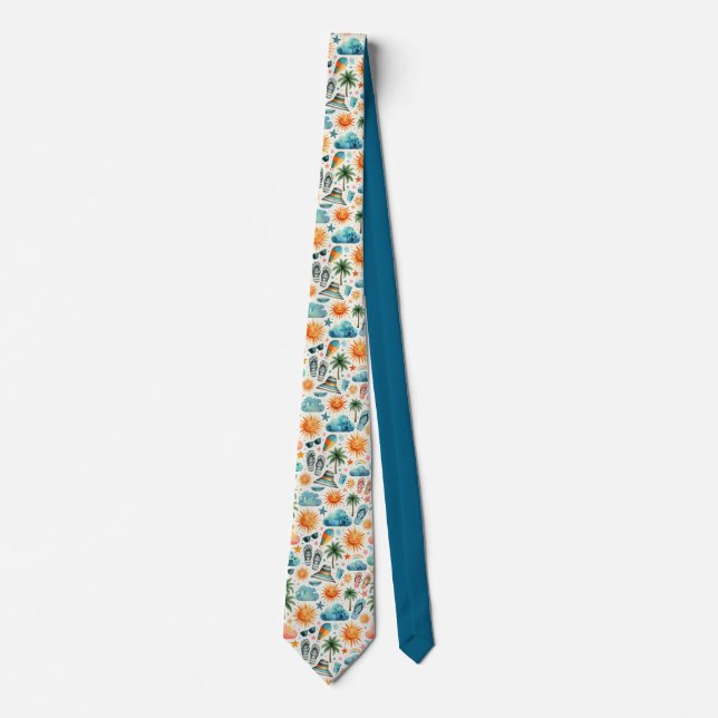 Life's a Beach Neck Tie (Front)