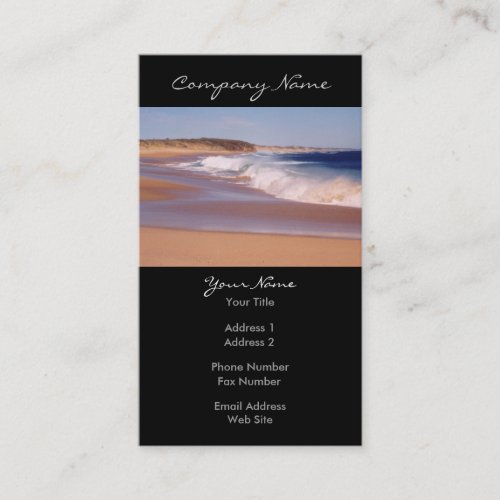 Life's A Beach Photo Business Cards