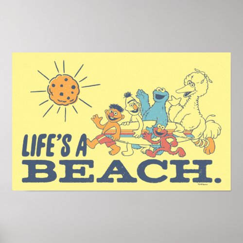 Lifes A Beach Poster