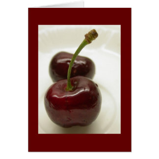 Life's a bowl of cherries.