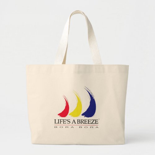 Lifes a Breezeâ_Paint_The_Wind_Bora Bora bag