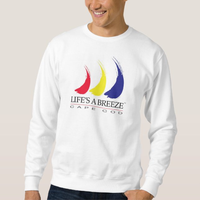 Life's a Breeze®_Paint-The-Wind_Cape Cod  t-shirt Sweatshirt (Front)
