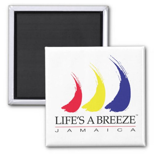 Lifes a Breezeâ_Paint_The_Wind_Jamaica magnet