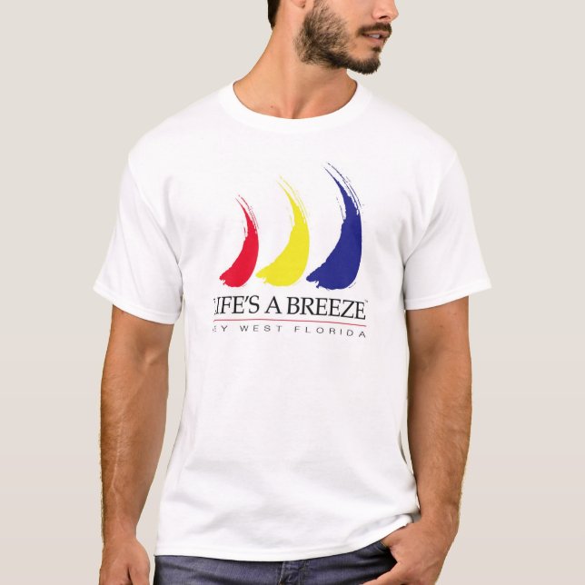 Life's a Breeze®_Paint-The-Wind_Key West t-shirt (Front)