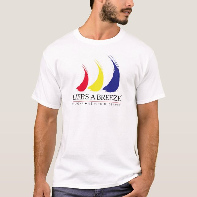 Life's a Breeze®_Paint-The-Wind_St. John t-shirt (Front)