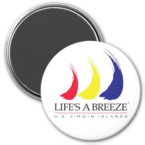 Lifes a Breeze_Paint_The_Wind_US Virgin Islands Magnet