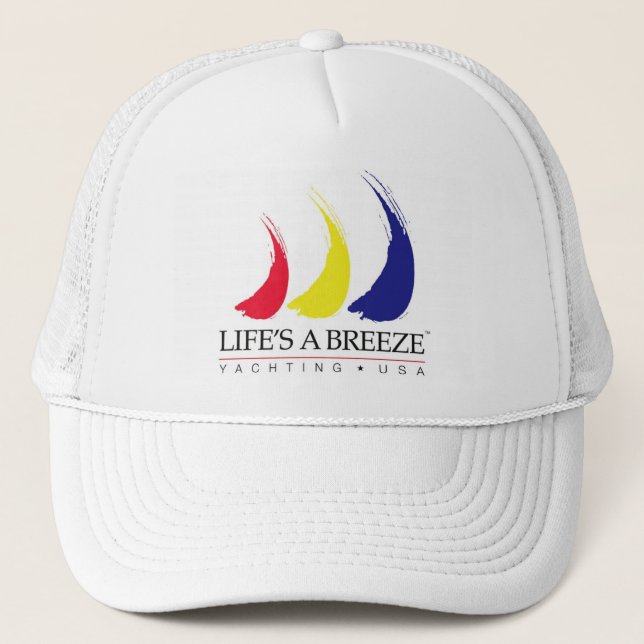 Life's a Breeze®_Paint-The-Wind_Yachting USA hat (Front)