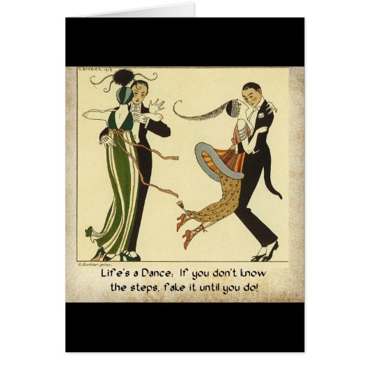 Life's a Dance:  Card (Front)