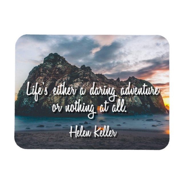 Life's a Daring Adventure Magnet (Horizontal)