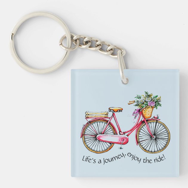 bike life keychain