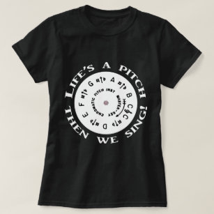 life's a pitch t shirt