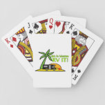 Life&#39;s An Adventure So Rv It Playing Cards at Zazzle
