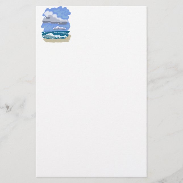 Life's Better at the Beach Stationery (Front)