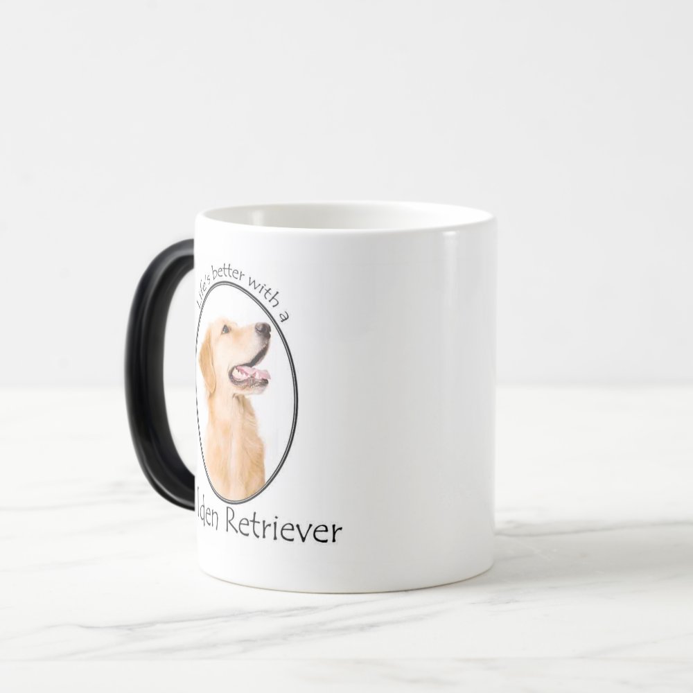 Disover Lifes Better Golden Morphing Mug