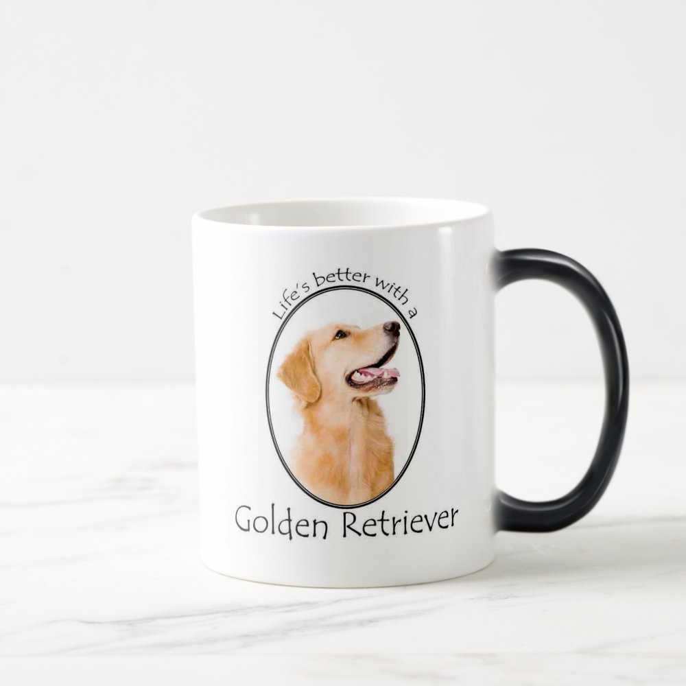 Discover Lifes Better Golden Morphing Mug