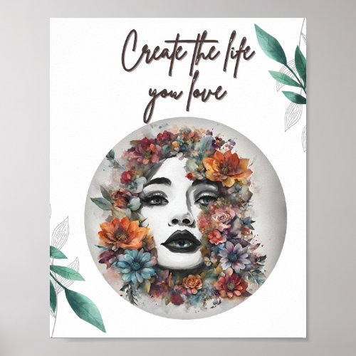 Lifes Canvas Creating the Love You Seek Poster