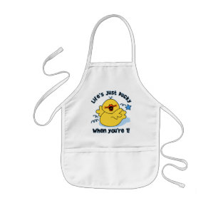 Life's Ducky 1st Birthday Kids' Apron