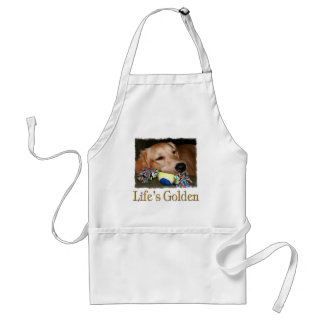 Life's Golden Adult Apron