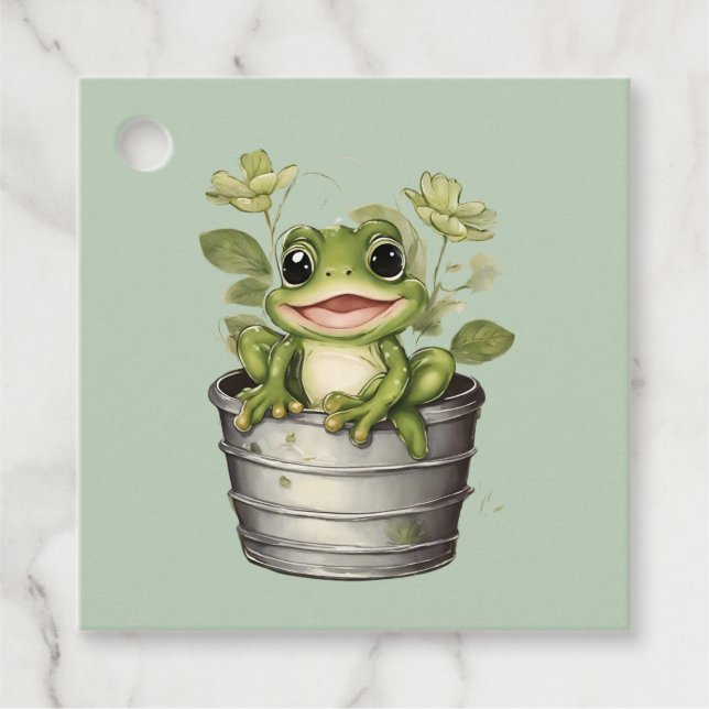 Life's Lily Pads Favor Tags (Front)