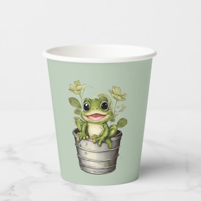 Life's Lily Pads Paper Cups (Front)