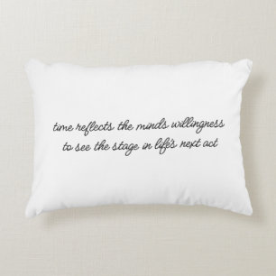 Life's Next Act Accent Pillow