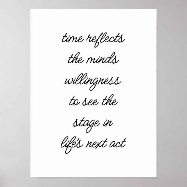 Life's Next Act Poster (Front)