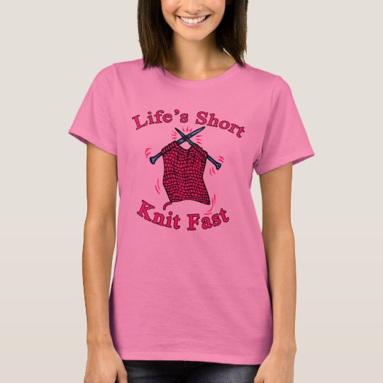 life is good knitting shirt