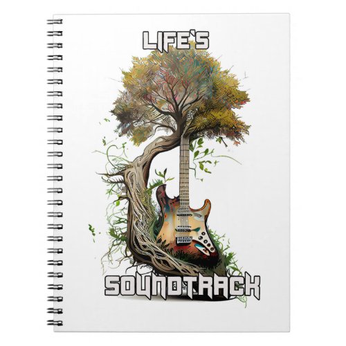 Lifes Soundtrack guitarra Notebook