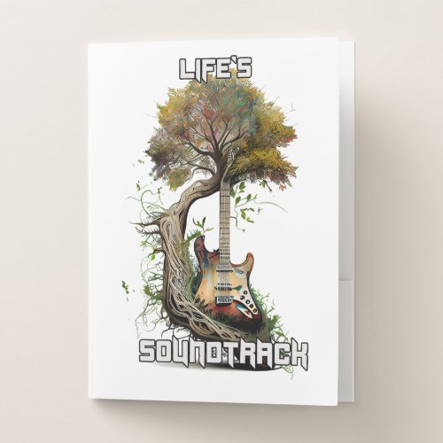 Lifes Soundtrack guitarra Pocket Folder