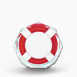 Lifesaver Float Acrylic Award<br><div class="desc">Float like a butterfly,  sting like a bee.</div>