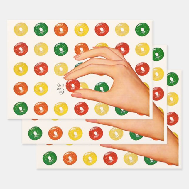 Lifesavers Wrapping Paper Sheets (Set)