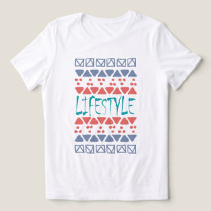 Lifestyle Statement – Modern Tribal-Inspired Tri-Blend Shirt