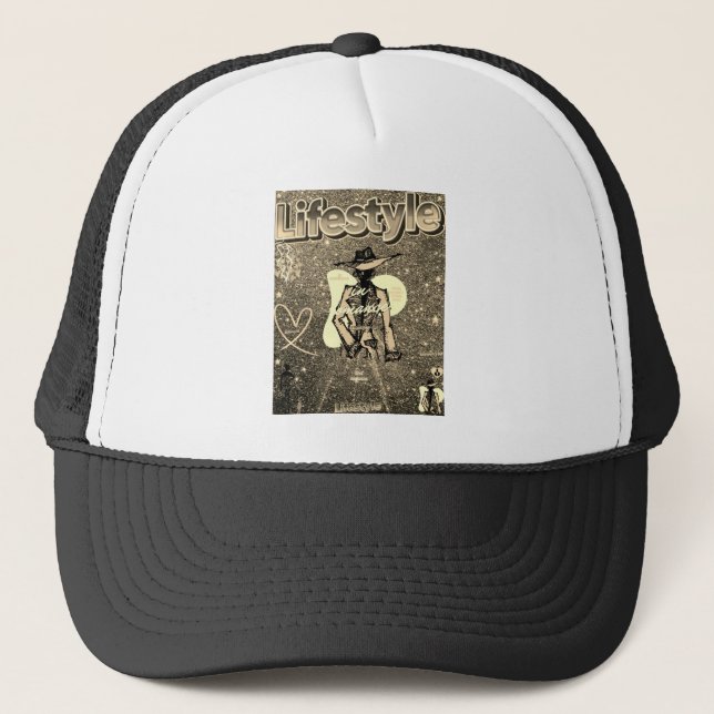 LIFESTYLE TRUCKER HAT (Front)