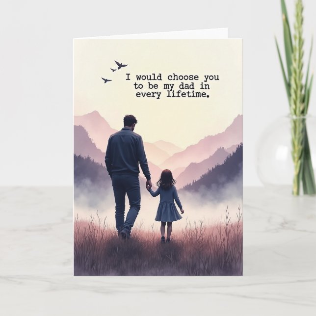 Lifetime Bond Fathers Day Art Card (Front)