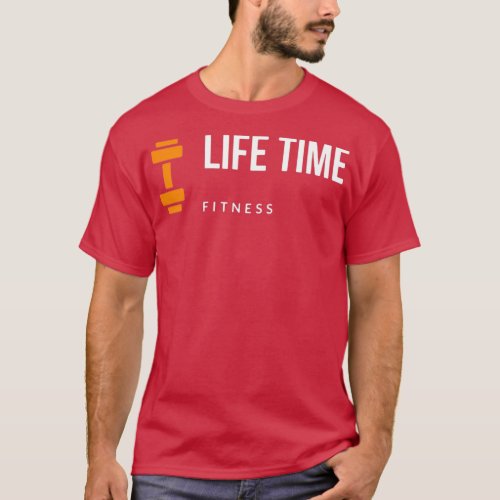 Lifetime Fitness Black 1  T_Shirt