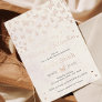 Lifetime of Butterflies Bridal Shower  Foil Invitation