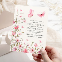 Lifetime of Butterflies Bridal Shower 