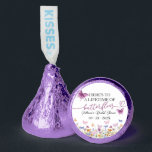 Lifetime of Butterflies Wildflower Bridal Shower  Hershey®'s Kisses®<br><div class="desc">This stunning bridal shower suite features a beautiful purple watercolor wildflower floral design, complemented by illustrations of butterflies and highlighted with modern calligraphy. It is the perfect choice for a butterfly-themed bridal shower. The suite includes enclosure cards, signs, and personalized party supplies such as napkins. If you need help with...</div>