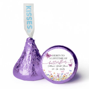 Lifetime of Butterflies Wildflower Bridal Shower  Hershey®'s Kisses®