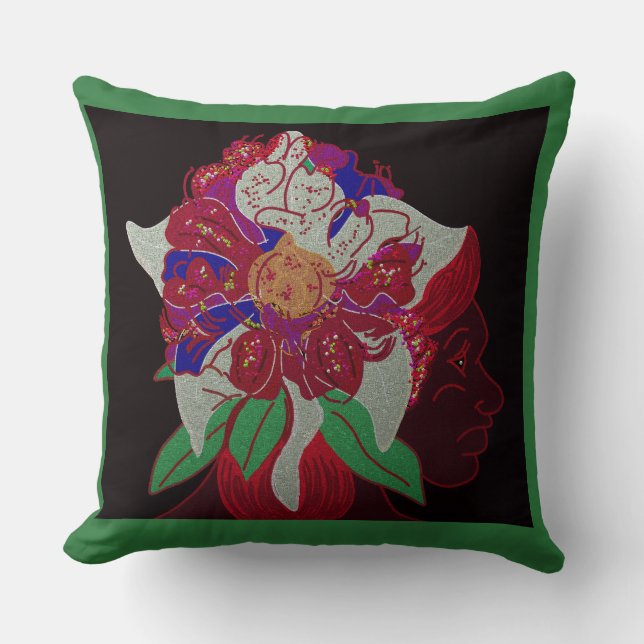 Lifetimes of Everton Throw Pillow (Front)