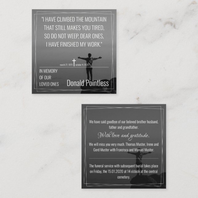 Lifeworks 002 note card (Front/Back)