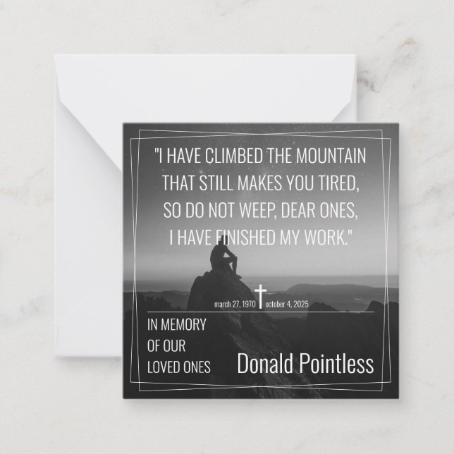 Lifeworks Note Card (Front)